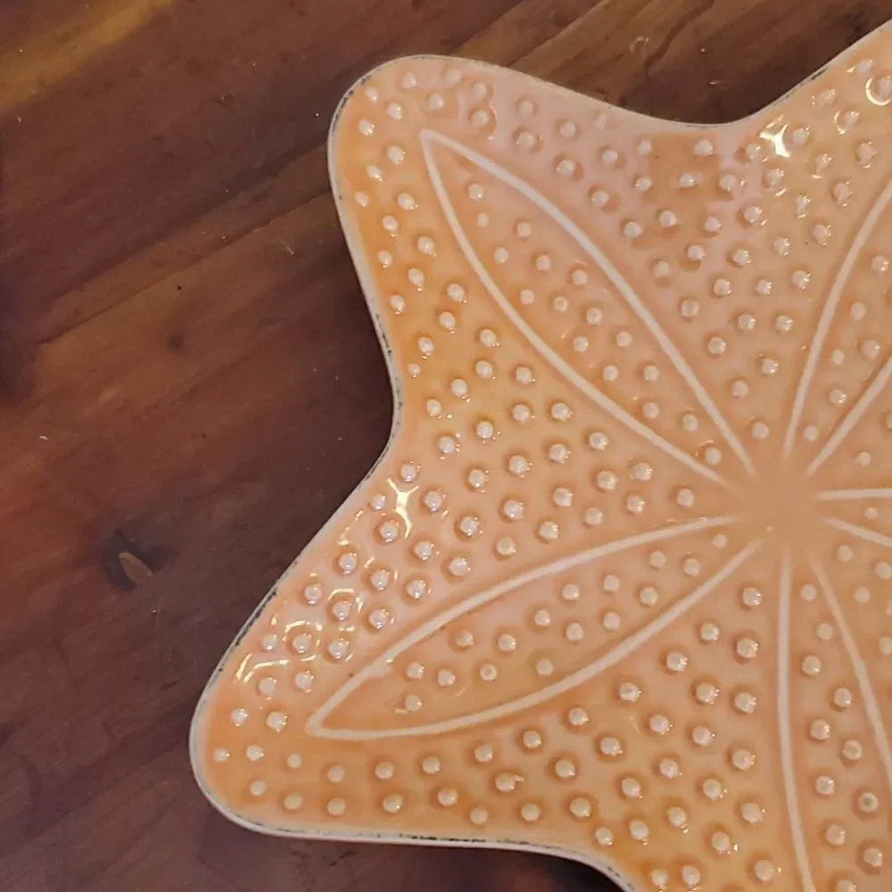 Primitive Artisan Starfish Plate